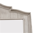 Pemberly Row Modern / Contemporary Reimagined White Dresser & Mirror