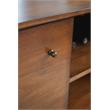 Pemberly Row 3-Drawers Solid Wood Buffet/Storage Cupboard in Walnut
