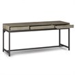 Pemberly Row Solid Hardwood Industrial 72 