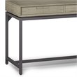 Pemberly Row Solid Hardwood Industrial 72 