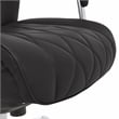 Pemberly Row Modern Leather Executive Office Chair Black Leather