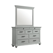 Pemberly Row Modern Queen Platform Storage 5PC Bedroom Set in Gray