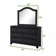 Pemberly Row Queen 4 Pc Bedroom Set Made With Wood In Black Color