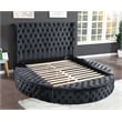 Pemberly Row Queen 4 Pc Bedroom Set Made With Wood In Black Color