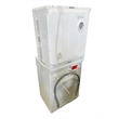 Pemberly Row Ultra Compact 110V Set Washer 13lbs+Vented Digital Dryer 2.6 cu.ft.