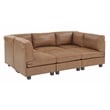 Pemberly Row Faux Leather 90