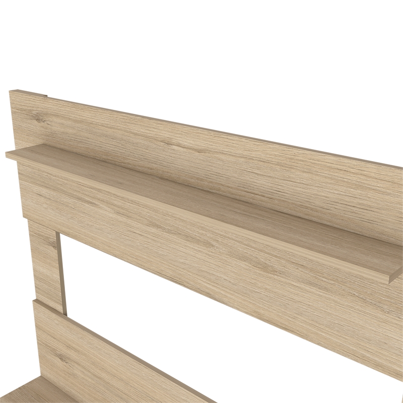 Pemberly Row Entertainment Center Light Pine (beige) Engineered Wood