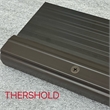 Pemberly Row Swing Left-Hand Polyurethane Exterior Double Door - Dark Walnut