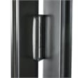 Pemberly Row 4 Panels Folding Door - Black Folded Out From Left To Right