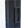 Pemberly Row 4 Panels Folding Door - Black Folded Out From Left To Right