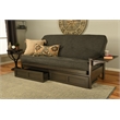 Pemberly Row Sofa Sleeper Includes Storage and Linen Gray Mattress