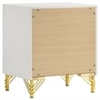 Pemberly Row 4-piece Wood Bedroom Set with Upholstered Queen Bed Beige