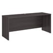 Pemberly Row 72W x 24D Credenza Desk in Storm Gray - Engineered Wood