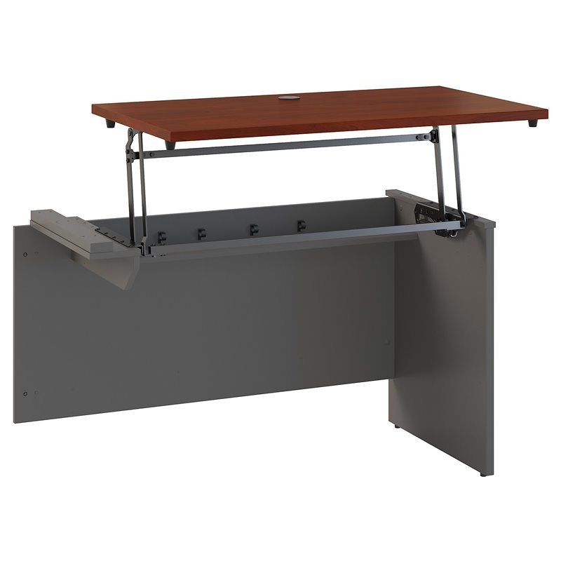 Pemberly Row 42W x 24D 3 Position Sit to Stand Return in Hansen Cherry