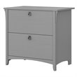 Pemberly Row Contemporary Lateral File Cabinet in Cape Cod Gray