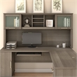 Pemberly Row Modern / Contemporary 72W Hutch for L Shaped Desk