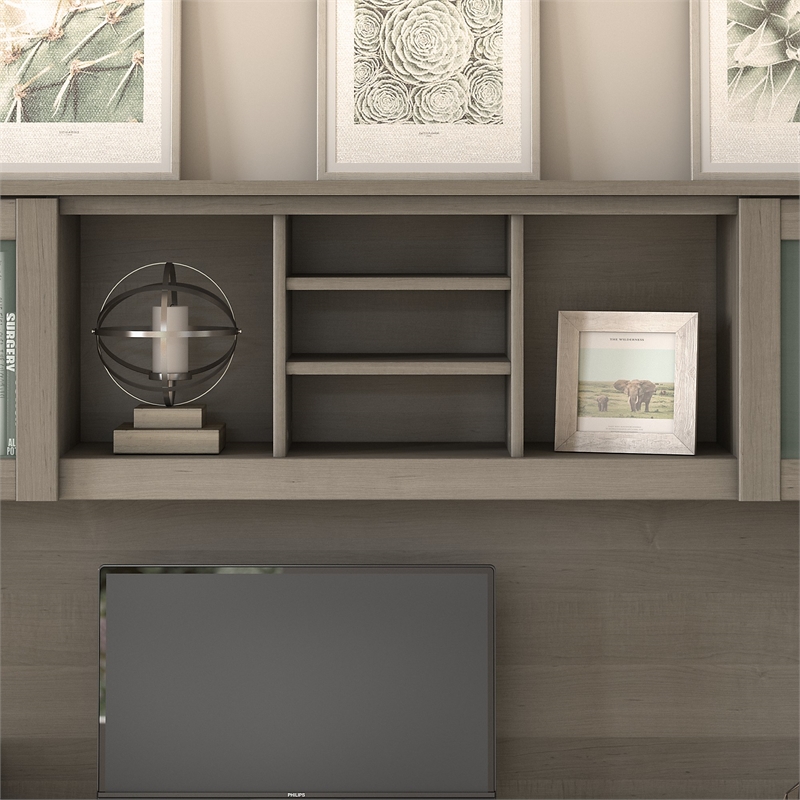 Pemberly Row Modern / Contemporary 72W Hutch for L Shaped Desk