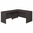 Pemberly Row Engineered Wood 60W x 30D L Shaped Desk w/ 42W Return - Storm Gray
