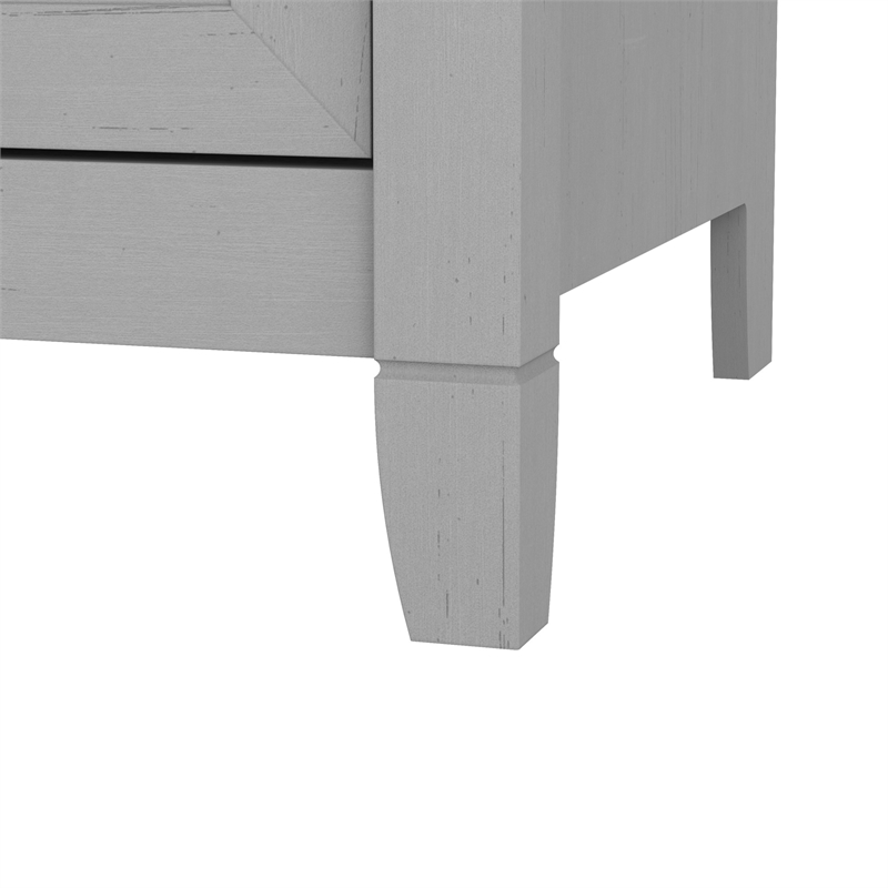Pemberly Row 2 Drawer Lateral File Cabinet in Cape Cod Gray - Engineered Wood