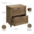 Pemberly Row 2 Drawer Lateral File Cabinet in Reclaimed Pine