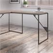 Pemberly Row 37W Desk Return in Rustic Gray - Engineered Wood