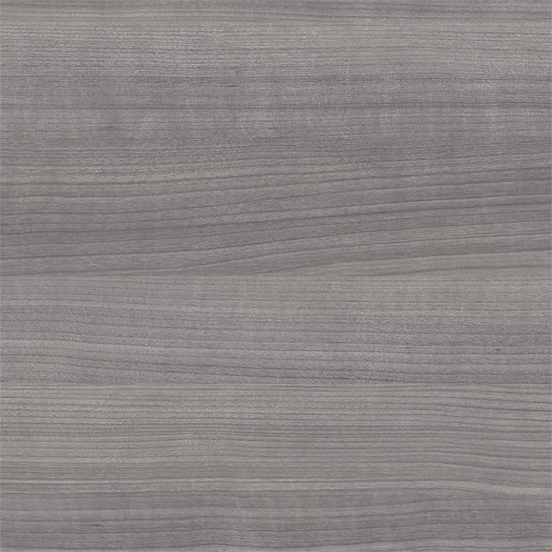 Pemberly Row 108W 6 Piece Modular Storage Set in Platinum Gray - Engineered Wood