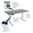 Pemberly Row Modern / Contemporary Pro-Desk 48