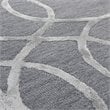 Pemberly Row 9' x 12' Geometric Medium Gray/Silver Hand-Tufted Area Rug