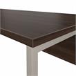 Pemberly Row 72W x 30D Computer Table Desk in Black Walnut - Engineered Wood