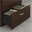 Pemberly Row 2 Drawer Lateral File Cabinet in Black Walnut - Engineered Wood