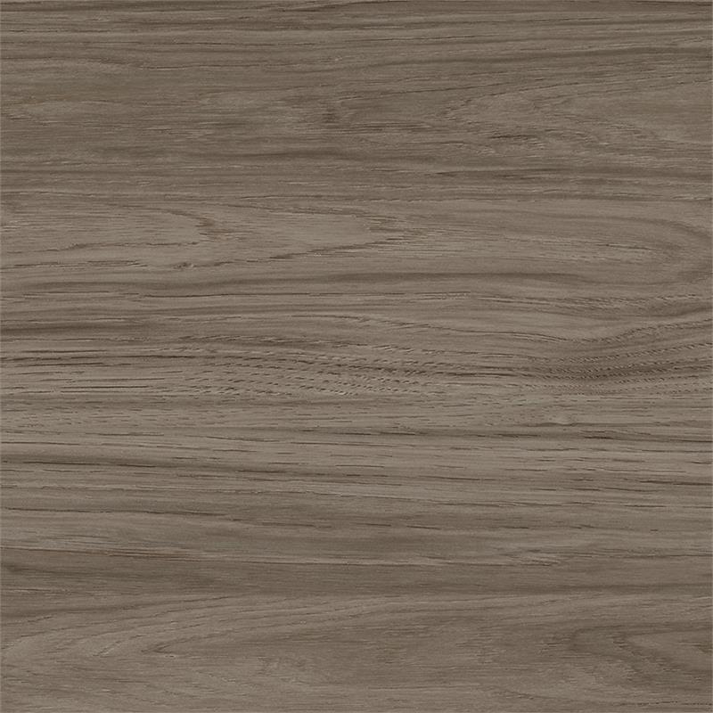 Pemberly Row Low Storage Cabinet with Doors in Modern Hickory - Engineered Wood