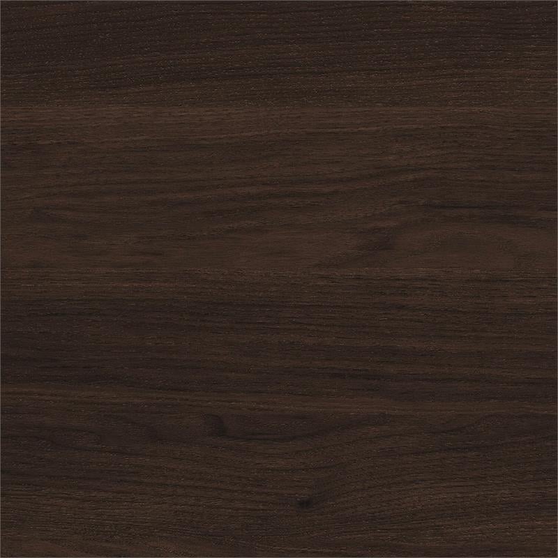 Pemberly Row 60W x 30D Adjustable Desk in Black Walnut - Engineered Wood