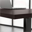 Pemberly Row 60W x 30D Adjustable Desk in Black Walnut - Engineered Wood