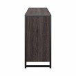 Pemberly Row 6 Drawer Dresser in Charcoal Gray - Engineered Wood