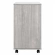 Pemberly Row 3 Drawer Mobile File Cabinet in Platinum Gray - Engineered Wood