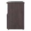 Pemberly Row Office Storage Cabinet with Drawers in Storm Gray - Engineered Wood