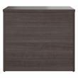 Pemberly Row Office Storage Cabinet with Drawers in Storm Gray - Engineered Wood