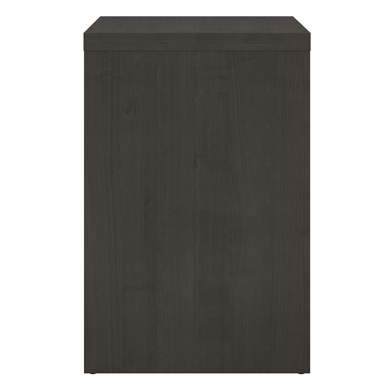Pemberly Row 2 Drawer Lateral File Cabinet in Charcoal Maple - Engineered Wood