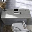 Pemberly Row 60W Credenza Desk in Modern Gray - Engineered Wood