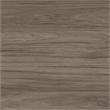 Pemberly Row Tall 5 Shelf Bookcase with Doors in Hickory - Engineered Wood