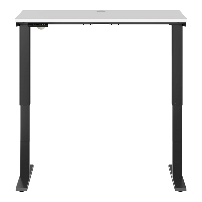 Pemberly Row 48W x 24D Height Adjustable Standing Desk - Engineered Wood