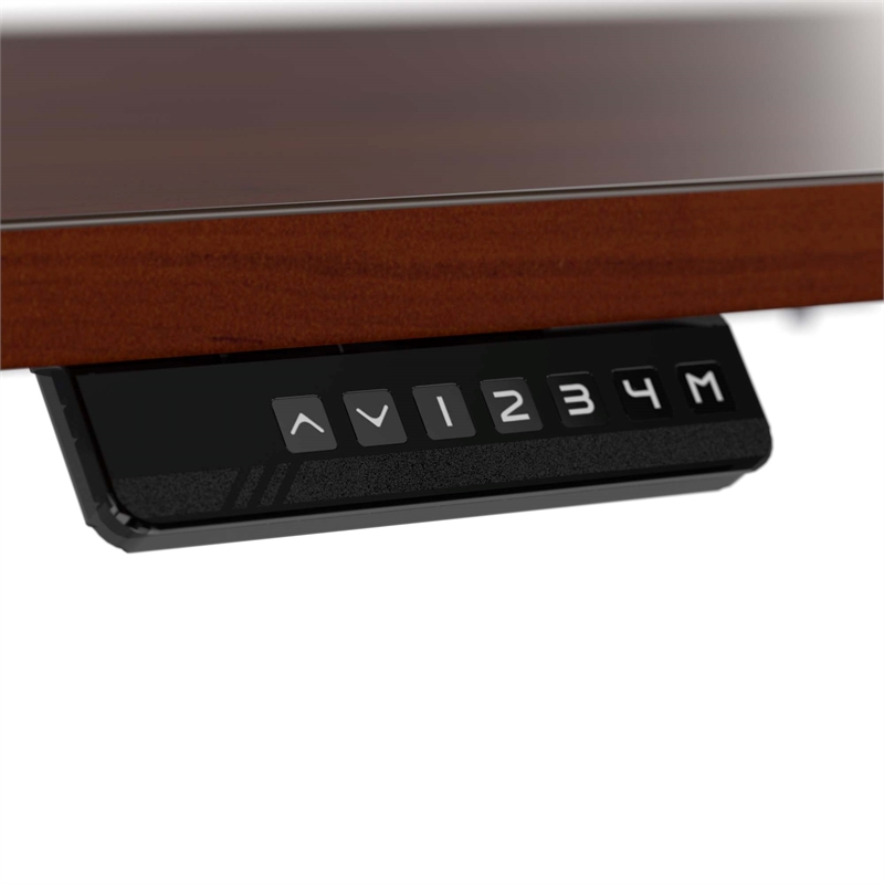 Pemberly Row 60W x 30D Height Adjustable Standing Desk - Engineered Wood