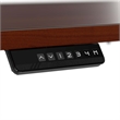 Pemberly Row 60W x 30D Height Adjustable Standing Desk - Engineered Wood