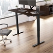 Pemberly Row 60W x 30D Height Adjustable Standing Desk - Engineered Wood