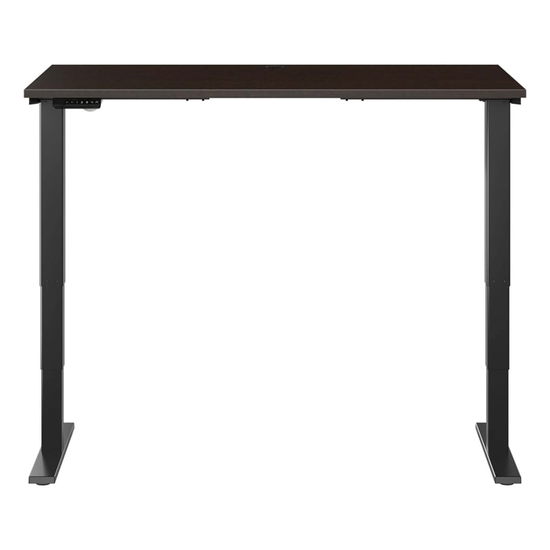 Pemberly Row 60W x 30D Height Adjustable Standing Desk - Engineered Wood