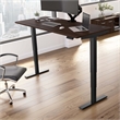 Pemberly Row 72W x 30D Height Adjustable Standing Desk - Engineered Wood