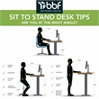 Pemberly Row 72W x 30D Height Adjustable Standing Desk - Engineered Wood