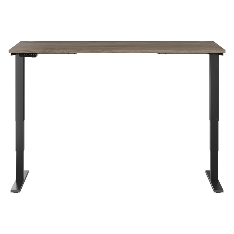 Pemberly Row 72W x 30D Height Adjustable Standing Desk - Engineered Wood