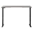Pemberly Row 72W x 30D Height Adjustable Standing Desk - Engineered Wood