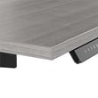 Pemberly Row 72W x 30D Height Adjustable Standing Desk - Engineered Wood